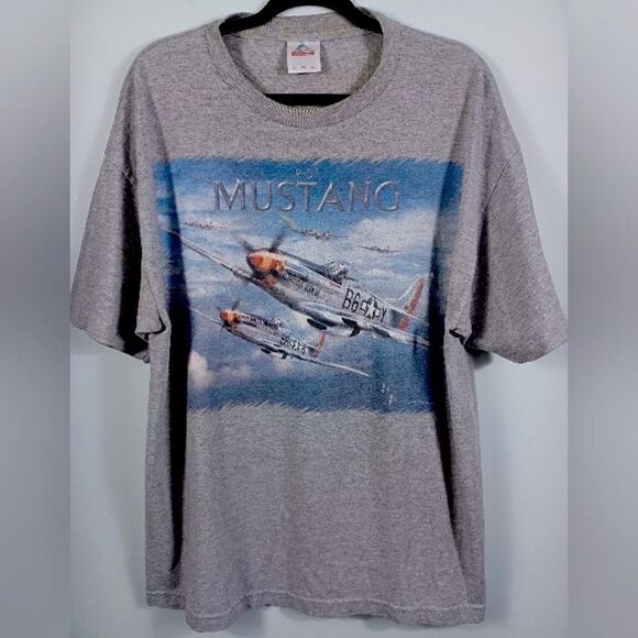 ‼️final must bundle‼️P-51 Mustang Champlin Fighter Museum of FlightTee - Picture 1 of 8